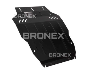 Захист двигуна, КПП, радіатора Peugeot 4007 Bronex Premium - фото товара в интернет магазине Bronex