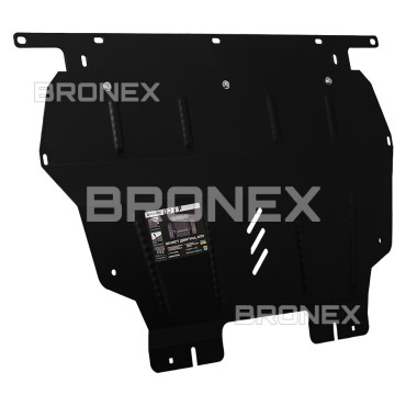 Защита двигателя Защита двигателя, КПП, радиатора Peugeot Partner 2008 Bronex Premium фото, Артикул: 102.0237.00P