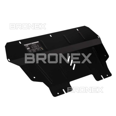 Захист двигуна Захист двигуна, КПП, радіатора Peugeot Partner 2008 Bronex Standard фото, Артикул: 101.0237.00P