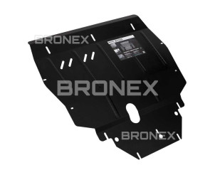 Защита двигателя, КПП, радиатора Skoda Fabia 1.2TDI Bronex Premium - фото товара в интернет магазине Bronex