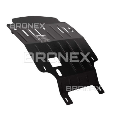 Захист двигуна Захист двигуна, КПП, радіатора Volkswagen Caddy 1995-2004, Passat 1988-1993, Polo 1994-2001 Bronex Premium фото, Артикул: 104.6607.00