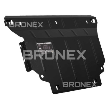Захист двигуна Захист двигуна, КПП, радіатора Volkswagen Tiguan 2 Bronex Standard фото, Артикул: 101.0710.00