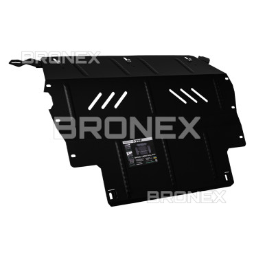 Захист двигуна Захист двигуна, КПП, радіатора Volkswagen Tiguan Bronex Standard фото, Артикул: 101.0348.00