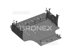 Защита двигателя, коробки LDV Maxus 2004-2009 Bronex Standard - фото товара в интернет магазине Bronex
