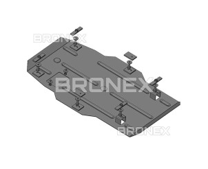 Захист двигуна, радіатора Chevrolet Camaro Bronex Premium - фото товара в интернет магазине Bronex