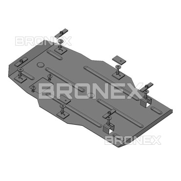 Захист двигуна Захист двигуна, радіатора Chevrolet Camaro Bronex Premium фото, Артикул: 102.0312.00