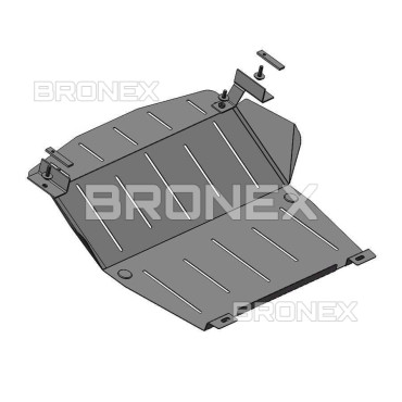 Захист двигуна Захист двигуна, радіатора Mercedes-Benz Sprinter W901-905 Bronex Premium - фото 2