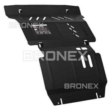 Захист двигуна Захист двигуна, радіатора, редуктора Fiat Fullback Bronex Premium фото, Артикул: 102.0740.00F