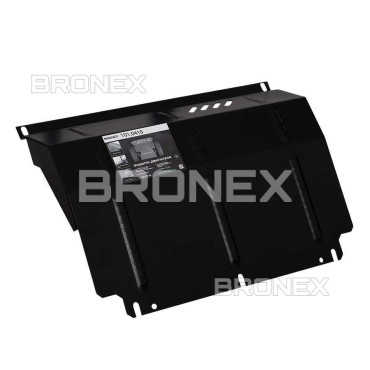 Захист двигуна Захист радіатора, редуктора Mitsubishi Pajero Sport/Mitsubishi L200 2006-2014  Bronex Standard фото, Артикул: 101.0410.00