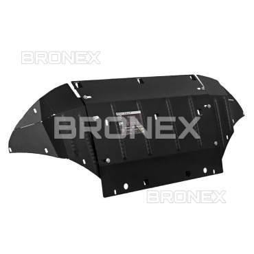 Защита двигателя Защита двигателя и КПП Audi Q8 2023- Bronex Premium фото, Артикул: 104.3021.00