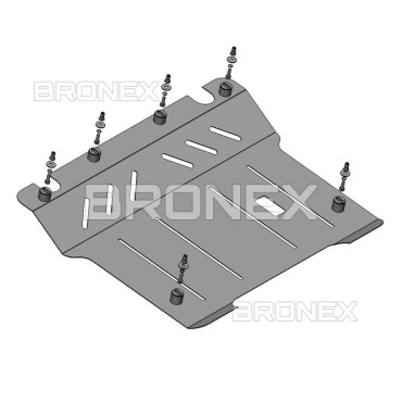 Захист двигуна Захист двигуна, КПП Daihatsu Sirion Bronex Premium - фото 1
