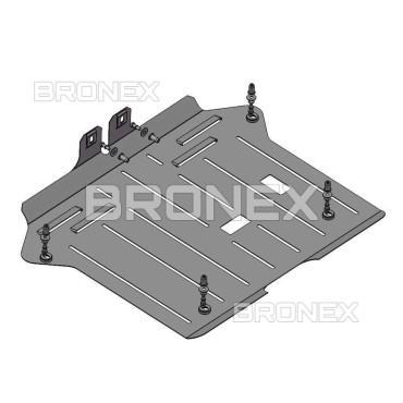 Захист двигуна Захист двигуна, КПП Honda Odyssey Bronex Premium фото, Артикул: 104.2616.00