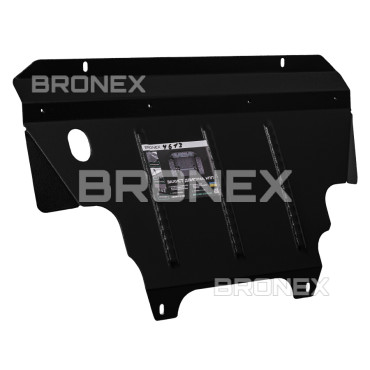 Захист двигуна Захист радіатора Nissan Navara 2005-2010 Bronex Standard фото, Артикул: 103.4613.00
