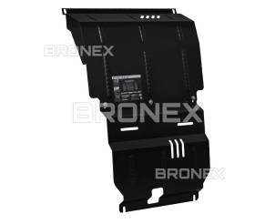 Захист радіатора, редуктора Mitsubishi Pajero Sport/Mitsubishi L200 2006-2014 Bronex Standard - фото Захист радіатора, редуктора Mitsubishi Pajero Sport/Mitsubishi L200 2006-2014 Bronex Standard - фото товара в интернет магазине Bronex