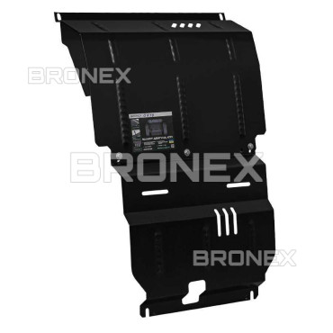 Захист двигуна Захист радіатора, редуктора Mitsubishi Pajero Sport/Mitsubishi L200 2006-2014 Bronex Standard фото, Артикул: 101.0410.00