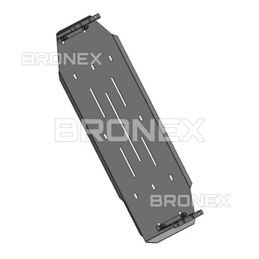 Захист двигуна Захист паливного бака Mitsubishi Pajero Sport 2 Bronex Standard фото, Артикул: 101.0395.00