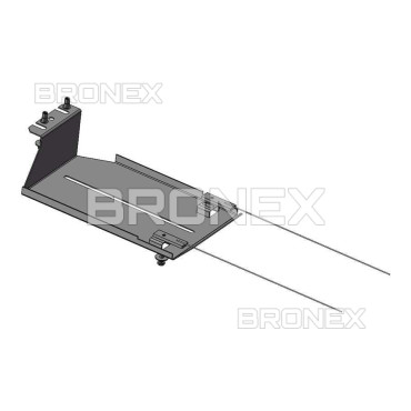 Захист двигуна Захист заднього моста Subaru Outback V Bronex Standard - фото 2